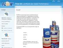 Tablet Screenshot of flow-oil.com